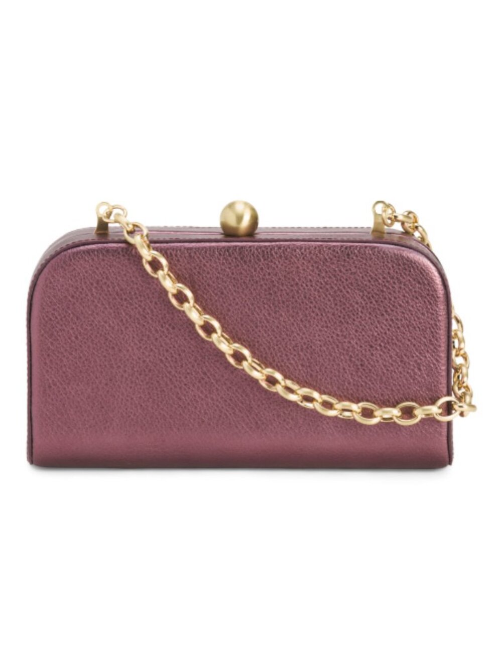 HOBO Leather Lauren Kiss Lock Clutch